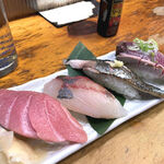 須賀乃湯 - 握り3貫（360円）