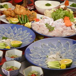 第8八千代丸 - 料理写真:トラフグコース