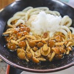 ヨコクラうどん - NOB（なめこおろしぶっかけ）
