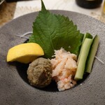 活魚廻転寿し 水天王子店 - かにみそ小鉢
