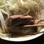 ラーメン むねや - 豚肉