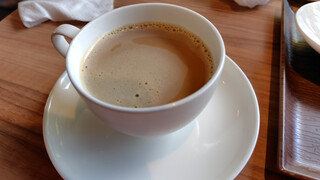 レストラン ルミエール - 食後のカフェオレ