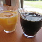 ブック&カフェ こ・らっしぇ - ランチセットの選べるドリンク