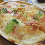 ブック&カフェ こ・らっしぇ - 大きめでプリップリの海老がいっぱい入っていました。