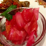 Cafe RUSSIA - キャベツとビーツのマリネ