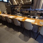 フレンチレストラン I.Hara - 店内　カウンター席のみ8席