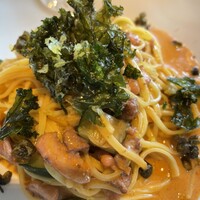 Trattoria Tabule - イカとチョリソーのクリームパスタ