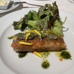 ヌガ - 鮎のパートフィロ包み焼き