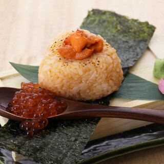 名物！『黄金のうにぎり✨』が旨いっ❗️