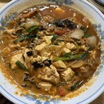 万松 - 麻婆ラーメン1,050円