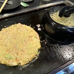 月島もんじゃ居酒屋 こだま - 鉄板