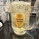 月島もんじゃ居酒屋 こだま - メガジムビームハイボール