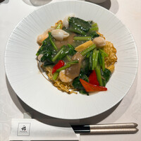 パンダ レストラン - 海鮮入り塩焼きそば（1200円）