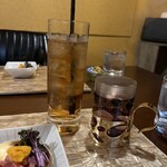 フレンチ割烹 メゾンキズク - 乾杯ドリンク♡ 黒豆茶＆アイスティー