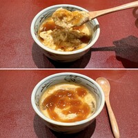 パルコ フィエラ - 毛蟹と自家製ハム上湯の茶碗蒸し
                    
                    
