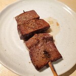 鈴木屋 - チレ(脾臓)も実に味のある希少メニュー。