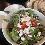 ベーカリー&レストラン 沢村 - 2022/9/12　サラダボールとスープセット