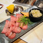 米沢牛炭火焼肉 上杉 福島店 - ネギタン塩