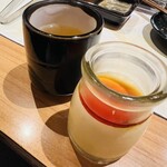 米沢牛炭火焼肉 上杉 - 平日限定サービスプリン