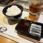 米沢牛炭火焼肉 上杉 福島店 - 辛口甘口選べるタレ