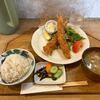 キッチンよい一日 - 暫く待つと注文した大エビフライのライトサイズ定食１３７５円が運ばれて来ました。
 