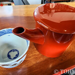 手打ち蕎麦 はま吉 - 最後に蕎麦湯。