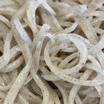 玄味　そば市 - 細めでコシがあり、喉越しも良かった