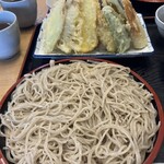 玄味　そば市 - 天もり蕎麦