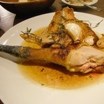 レストランユニック - ブレス鶏とモリーユのソース