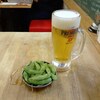 ビーフキッチンスタンド - 生ビールとおとおし