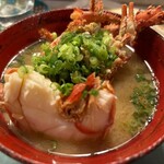 江戸富士 - 伊勢エビ味噌汁
