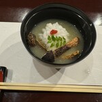 懐石 ふじ木 - 松茸と鱧の栗すまし