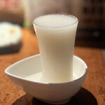 ねぎぼうず - にごり酒♡並み並み盛り、嬉しっ！