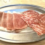 ビーフキッチンスタンド 新杉田店 - 生ハムサラミ盛り：219円