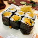 築地寿司清 - お新香巻き(たくあん)