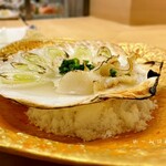 築地寿司清 - 盛り塩がいいですね〜