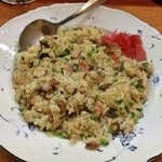 久留米や　いのうえ - 店主自慢の手作り「焼きめし」750円