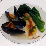 リストランテ ラ ソリア - イラとアサリ、ムール貝の白ワイン蒸し（2024.9）