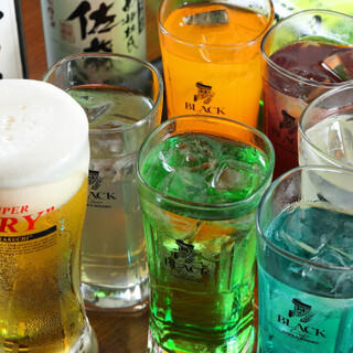 魚料理にぴったりな辛口日本酒と20種のサワー