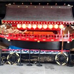 とびしま - 酒田祭り用山車も展示してあります‥