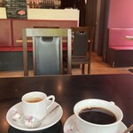 ベーカリー&レストラン 沢村 - 2022/9/12　エスプレッソ＆沢村ブレンドコーヒー　