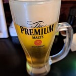 魚笑 - キンキン冷えてる生ビール