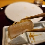 天冨良 麻布よこ田 - ミディアムレアなホタテさん