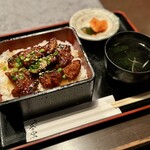 昇家 正々堂 - 数量限定日替りランチ（和牛カッパ重）1000円