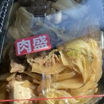 ほっかほっか亭 - 料理写真:肉盛。