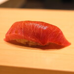 鮨 めい乃 - 今宵は岩手大船渡。中トロ。