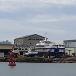 とびしま - とびしま丸のメンテナンス中かな？