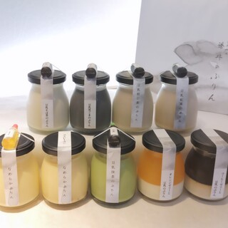京丹波から仕入れた葉酸たまご使用の「なめらかぷりん」