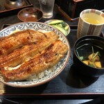 川勢 - 上うな丼・ご飯大盛り