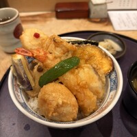 鰻・天ぷら割烹 萬木 - 天丼1000円